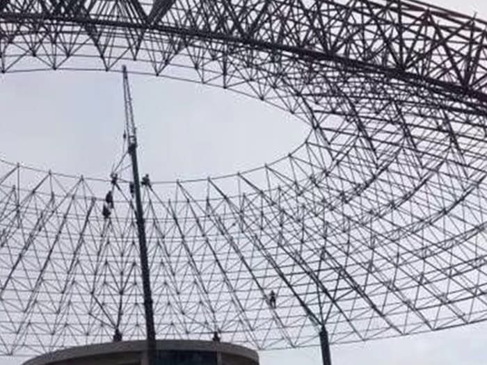 龙泉篮球馆球形网架厂家价格